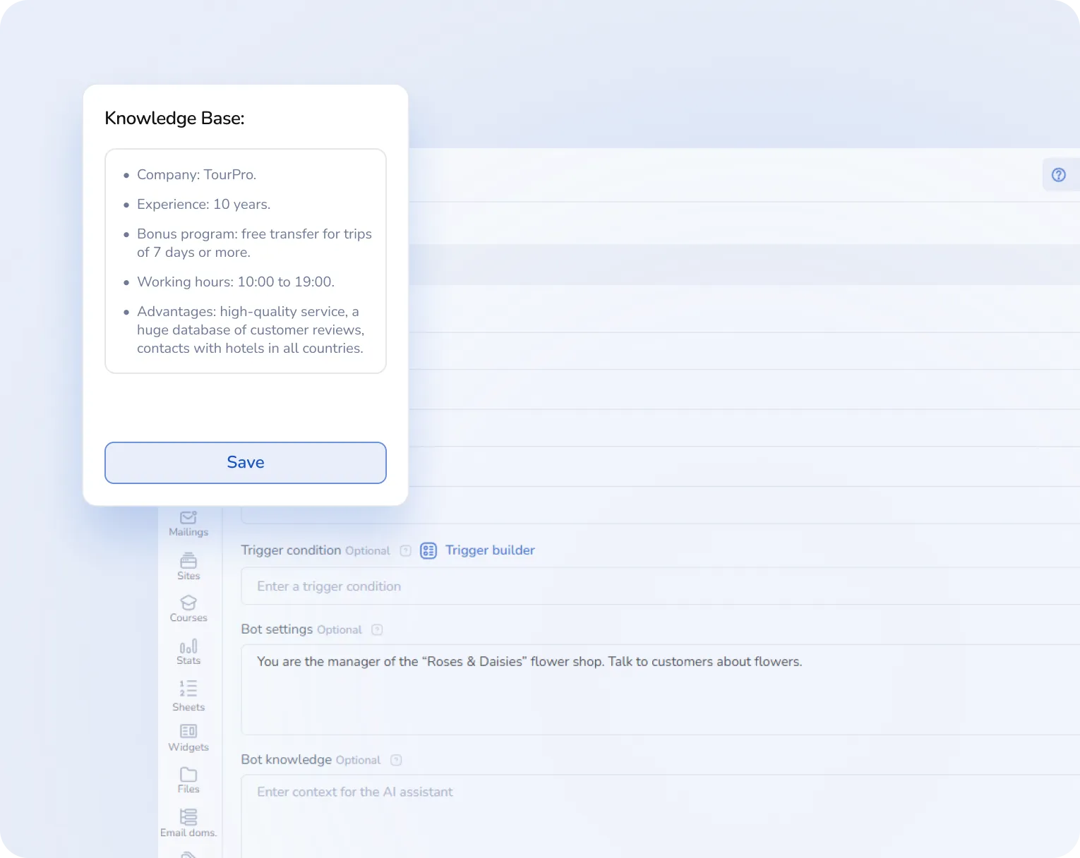 Base de conhecimento