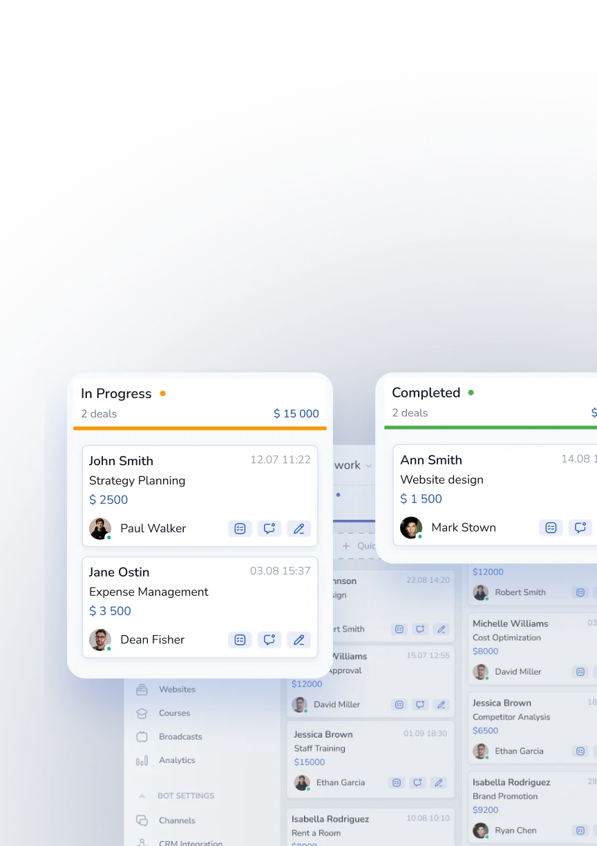 Why choose our CRM