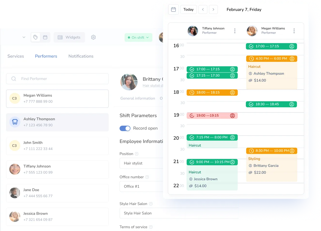 Online booking bot demo