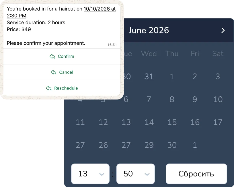 Appointment booking